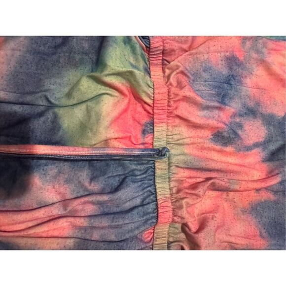 Woman’s boutique, colorful, tie-dye design jumpsuit size medium - Picture 2 of 4